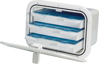 Produktbild von Ablagekasten 3 Schubladen B-Front , 1 Stück