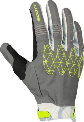 Produktbild von Scott X-Plore D30 Motocross Handschuhe, grau/gelb, 2XL