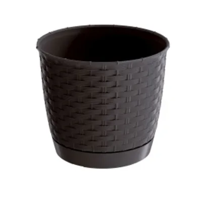 Zdjęcie produktu dla doniczka 30cm RATOLLA ROUND DRLO300-440U umbra plastik PROSPERPLAST