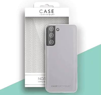 Obrázok produktu pre FORTYFOUR Flexi Slim silikónové puzdro Ochranné puzdro pre Samsung Galaxy S21+ Plus transparentné