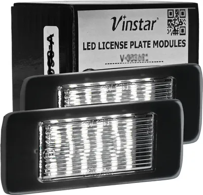 Produktbild von Vinstar LED Kennzeichenbeleuchtung E- CAN-Bus 18 LEDs je Modul 6000 Kelvin Kompatibel mit OPEL Zafira C ab 2012, Astra J Sportstourer/Kombi ab 2009