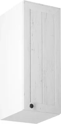Produktbild von Hängeschrank 30 cm Küche Küchenschrank, Provence G30 Weiß/Matt