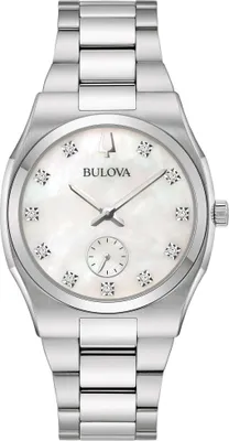 Produktbild von Bulova 96P242 Surveyor Damenuhr 34mm 3ATM