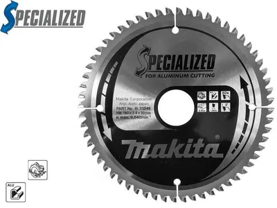 Zdjęcie produktu dla Specjalna tarcza pilarska Makita TCT 160 x 30 mm - 60 zębów - aluminium