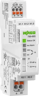 Immagine prodotto di WAGO 789-665 Modulo di segnalazione della resistenza di terra 24 V