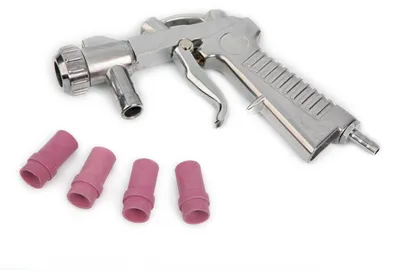 Immagine prodotto di Set pistola sabbiatrice portatile, kit con 4 ugelli SBC 90,220,350