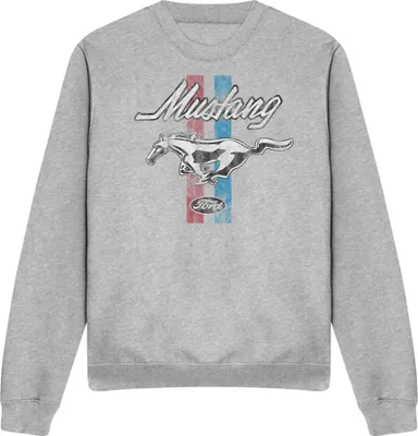 Productafbeelding van Ford - "Mustang" sweatshirt voor heren/dames, uni model, artikelnummer TV32615 (maat M) (sportieve heatherkleur)