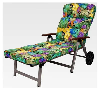 Produktbild von Auflage für Rollliegen Kreta Papagei Sitzpolster 200x60x9 cm
