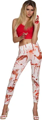 Produktbild von Leggings für Damen mit Blutflecken „Bloody“ M