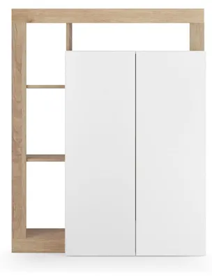 Image de CALICOSY - Meuble à chaussures 20 paires H139 cm - HAMBURG