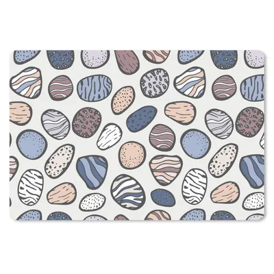 Produktbild von MuchoWow® Schreibtischunterlage Steine - Muster - Zen 60x40 cm - XXL Mauspad - Großes Mauspad