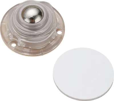 Produktbild von INF 20er-Pack selbstklebende Lenkrollen, hochleistungsfähige drehbare Lenkrollen für Möbel Transparent