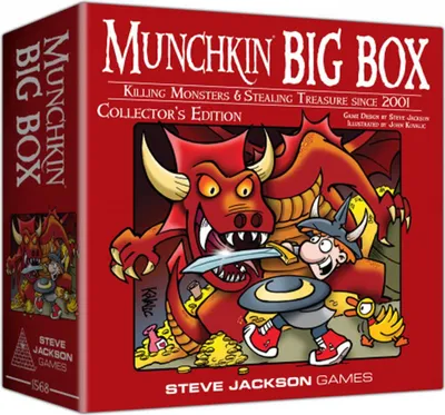 Produktbild von Munchkin Big Box - Kartenspiel - ENG Edition