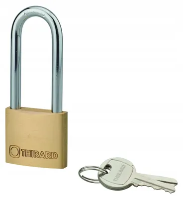 Produktbild von Thirard TYPE 1+ Vorhangschloss 40mm Stahl 2 Schlüssel