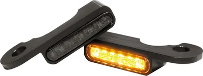 Obrázek produktu pro LED ukazatele na přístrojové desce kompatibilní s modely Harley Davidson Touring s hydraulickou spojkou černé barvy