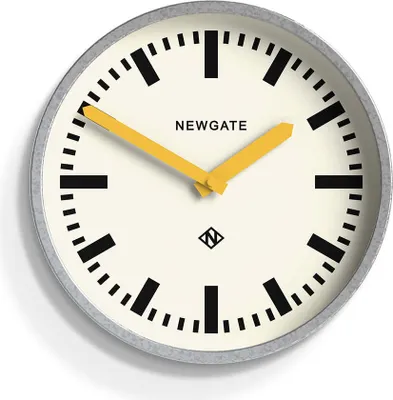 Produktbild von Newgate Luggage Wanduhr mit Gelben Zeigern
