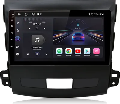 Obrázok produktu pre 9'' Android13 2+64G carplay für Mitsubishi Outlander 2006-2011 GPS WIFI BT DAB Autorádio RDS FM