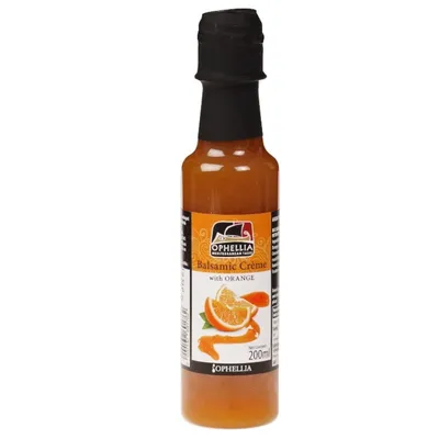 Produktbild von Ophellia, Balsamico-Creme, 200ml, Mit Orangen, Griechischer Sauce Für Salat, Gemüse Und Braten