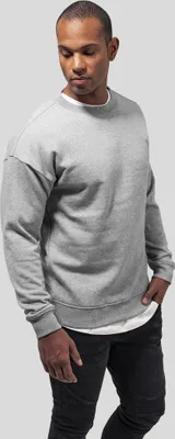 Produktbild von Urban Classics Herrensweatshirt ohne Verschluss Gallbirs grau 3XL