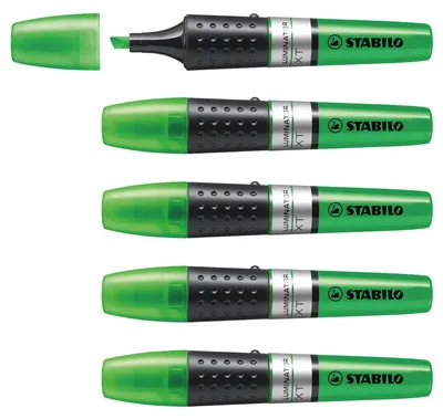 Produktbild von STABILO Textmarker -  LUMINATOR - 5er Pack - grün