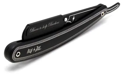 Obrázok produktu pre AHOJ, JOE! Prémiová klasická holiaca žiletka Carbon Edition | Klasická holiaca žiletka