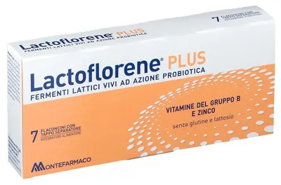 Imagen del producto de Lactoflorene Plus, 7 viales de 10 ml