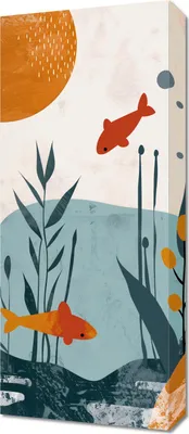 Zdjęcie produktu dla Obraz 30x70cm Podwodny Świat