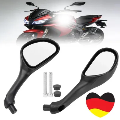 Produktbild von Spiegel Paar schwarz E- für Gilera Piaggio NRG 50 mc3 Runner 50 TPH 80 SP