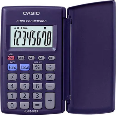Image de Casio - Calculatrice de poche Casio HL -820vera | 1 pièce