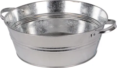 Produktbild von UNUS® Zinkwanne 12 Liter Miniteich Sektkühler Terrassenteich Pflanztopf