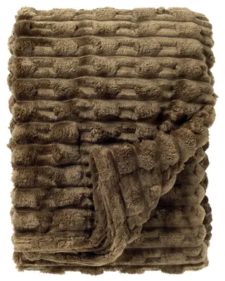 Produktbild von Dutch Decor Wohndecke Flanell-Jacquard Lucas 150x200 cm Grün