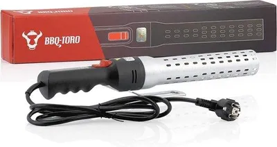 Obrázek produktu pro Elektrické kleště na grilování a krb 2000 W – pro dřevěné uhlí, gril a krb