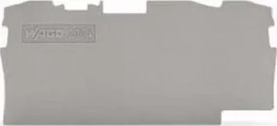 Immagine prodotto di Piastra terminale e intermedia dello spessore di 1 mm - Piastra terminale/separatrice per morsettiera 2004-1391