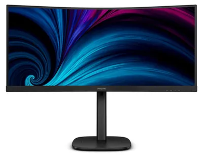 Zdjęcie produktu dla Philips 3000 series 34B2U3600C/00, 86,4 cm (34"), 3440 x 1440 px, Wide Quad HD, LCD, 4 ms, Czarny