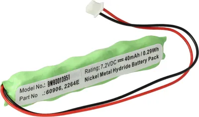 Produktbild von vhbw BIOS-Batterie kompatibel mit Dell Inspiron 8200, 3800, 4000, 3700, 8100, 8000 Computer Notebook (20 mAh, 7,2 V, NiMH)