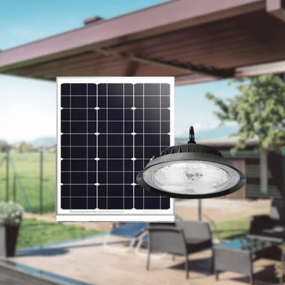 Produktbild von LUXULA Solar LED-Hängeleuchten-CCT, 100 W, 1200 lm