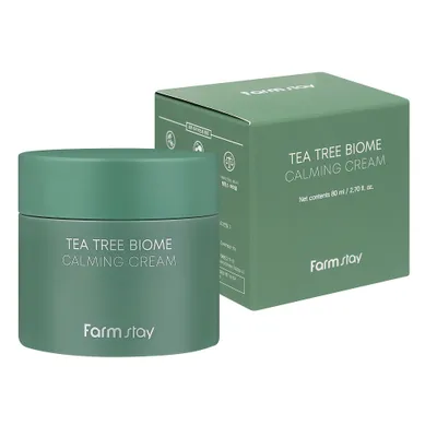 Produktbild von FARMSTAY Tea Tree Biome Calming Eye Cream Daily Wrinkle Cream Korean Skin Care Anti-Wrinkle Dark Circles 1.69 Fl. Oz / 50ml