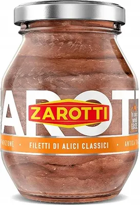 Obrázek produktu pro Zarotti filety z sardeli anchois włoskie 140g