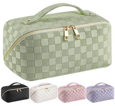 Immagine prodotto di Borsa da trucco grande con scomparti divisori