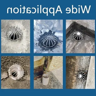 2 Stück, Meshfilter für Blätter und Abfall, 125 x 125 mm Rinnenschutz