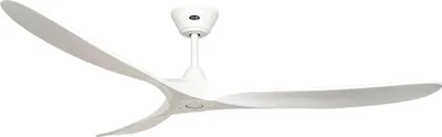 Immagine prodotto di Ventilatore da soffitto a risparmio energetico con telecomando Eco Genuino 180 cm Bianco opaco