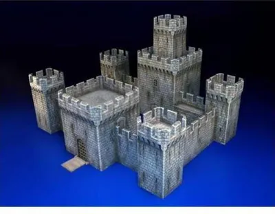 Produktbild von MiniArt Mittelalterliche Burg  6467005
