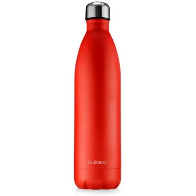 Produktbild von Isolierflasche - 1000 ml - rot | Culinaris