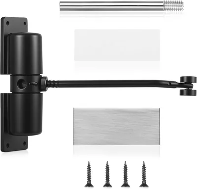 Obrázok produktu pre Zatvárače dverí, nastaviteľná hydraulická pružina, pre interiérové dvere