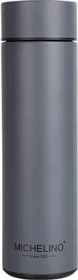 Image de Michelino Bouteille isolante 0,5 L avec indicateur de température Nora GRAU 54558