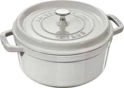 Immagine prodotto di Staub Round Cast Iron Pot - 1.7 ltr  White Truffle
