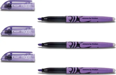 Produktbild von Pilot FriXion Light Textmarker violett - 3er-Set