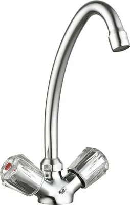 Produktbild von Küchenarmatur mit Zweigriff SCHÜTTE Spree chrom glänzend 5871072