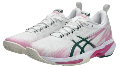 Obrázek produktu pro ASICS SONICSMASH FF – dámské tenisové boty pro pádel, barva: perleťově bílá, velikost: 8,5