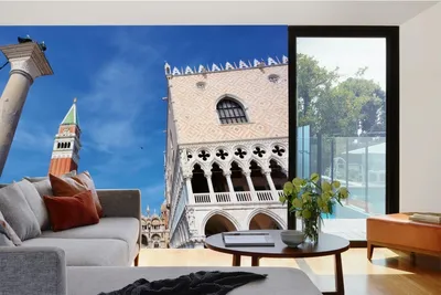 Produktbild von Vlies Fototapete VENEDIG, ITALIEN 375 x 250 cm (inkl. Kleister) - Vlies Tapete, Wandtapete, Wandbilder - Tapete für Wohnzimmer Schlafzimmer, Büro, Küche - Montagefertig